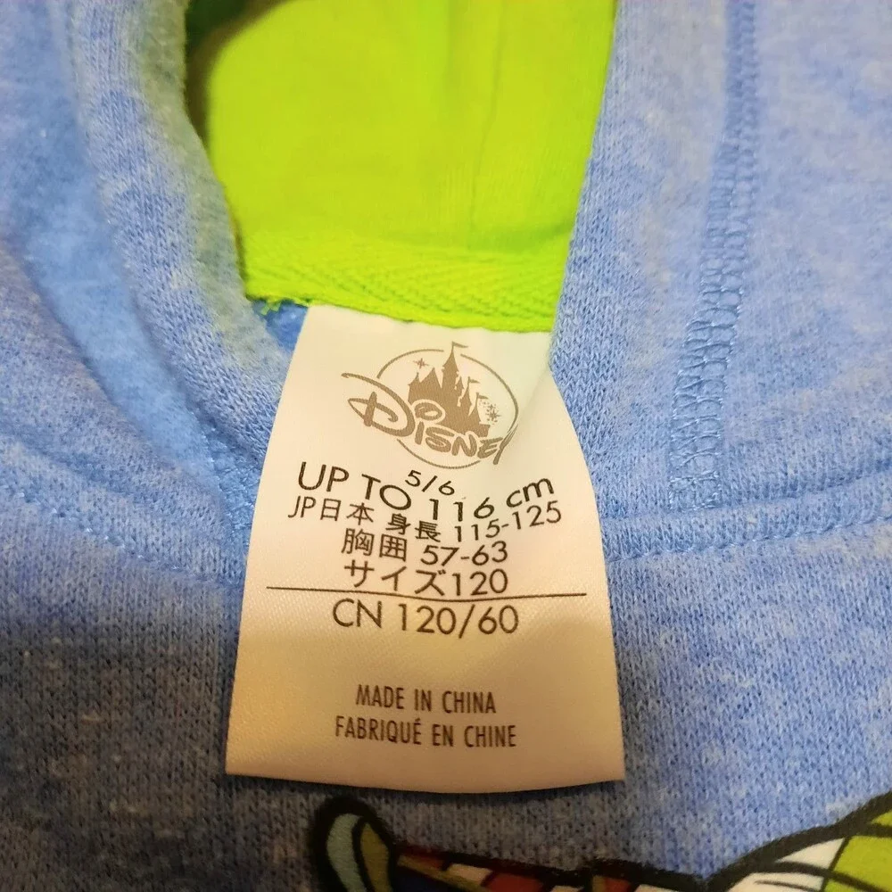 Disney Store Boys Toy Story 4 Hoodie 5/6